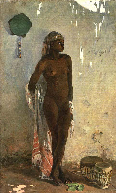 Girl with Tambourine